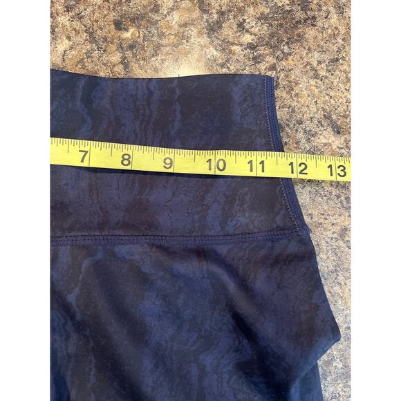 Anthropologie x AllFenix Navy Blue Pattern Leggings Small - Picture 6 of 7